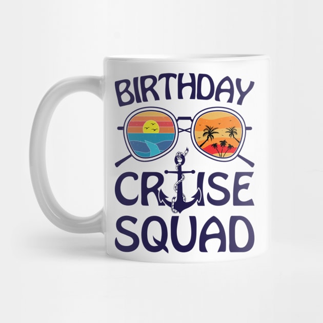 Birthday Cruise Squad Birthday Party Tee Cruise Squad 2023 by Sowrav